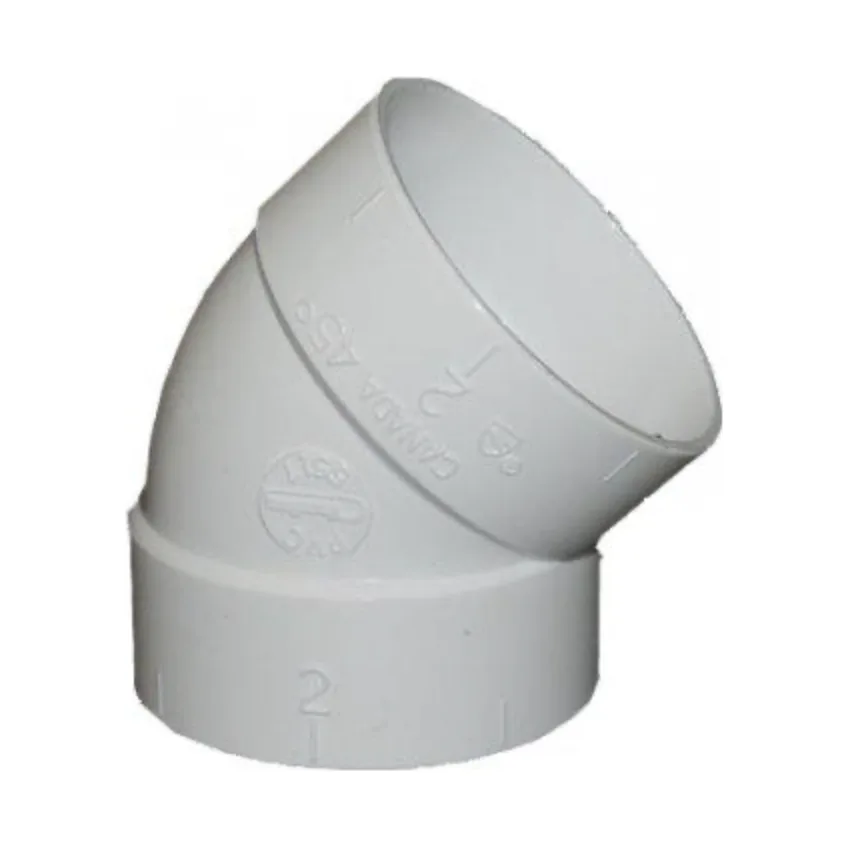 45° PVC elbow Ø50 mm