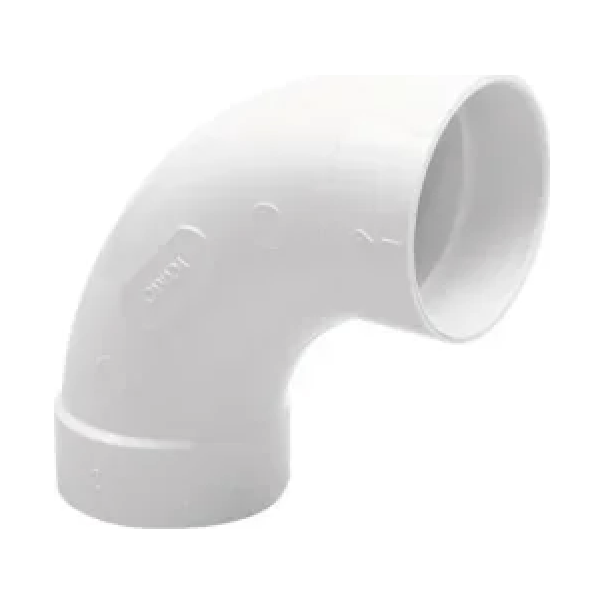 90° PVC elbow Ø50 mm