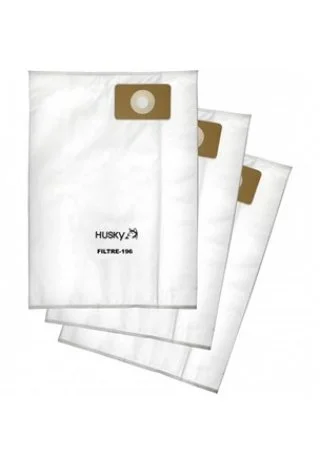 Husky dust bag 30 L for Pro 200 and Titan — pack of 3