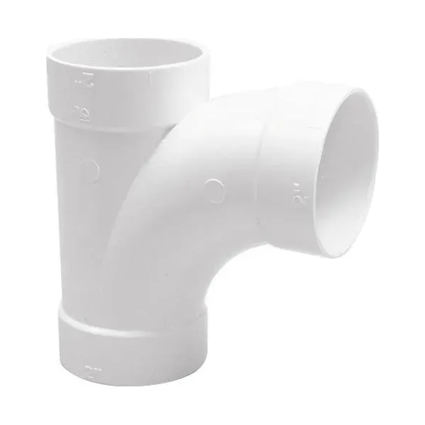 PVC tee fitting Ø50 mm