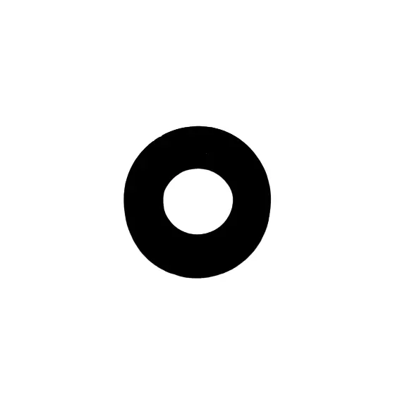Motor foam 3 mm — Ø 14 cm