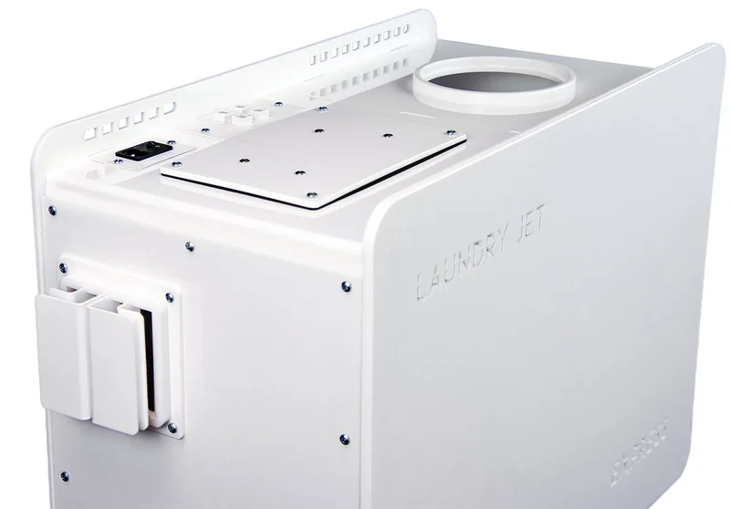 Système Laundry Jet — transport de linge par aspiration