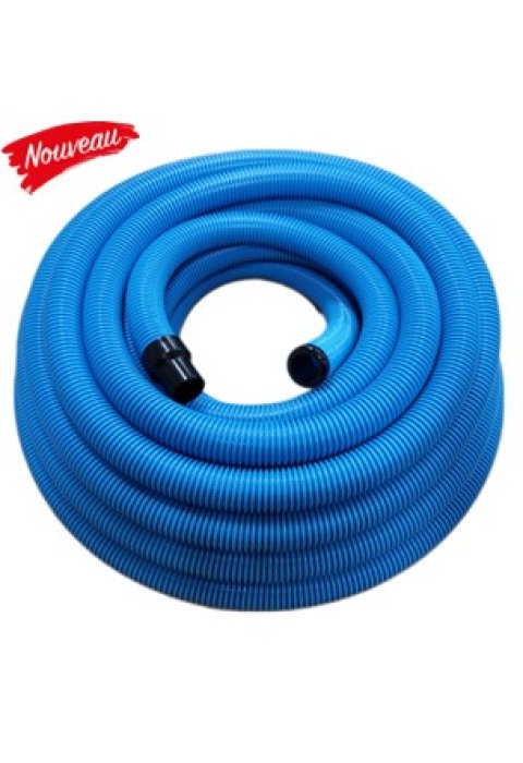 Flexible rétractable R-Flex bleu de 9 mètres avec ses embouts